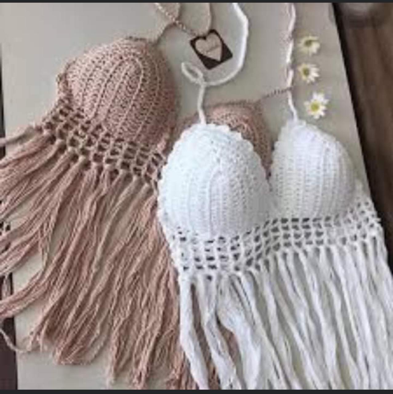 Women BRA Crochet Handmade Dej D100910 - Dejota shop